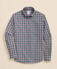 Sale Friday Shirt, Poplin Stewart Tartan - Brooks Brothers Outlet