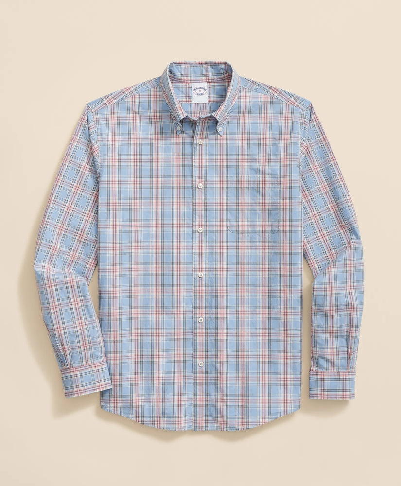 Sale Friday Shirt, Poplin Tartan - Brooks Brothers sale