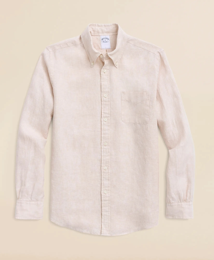 Men Irish Linen Sport Shirt