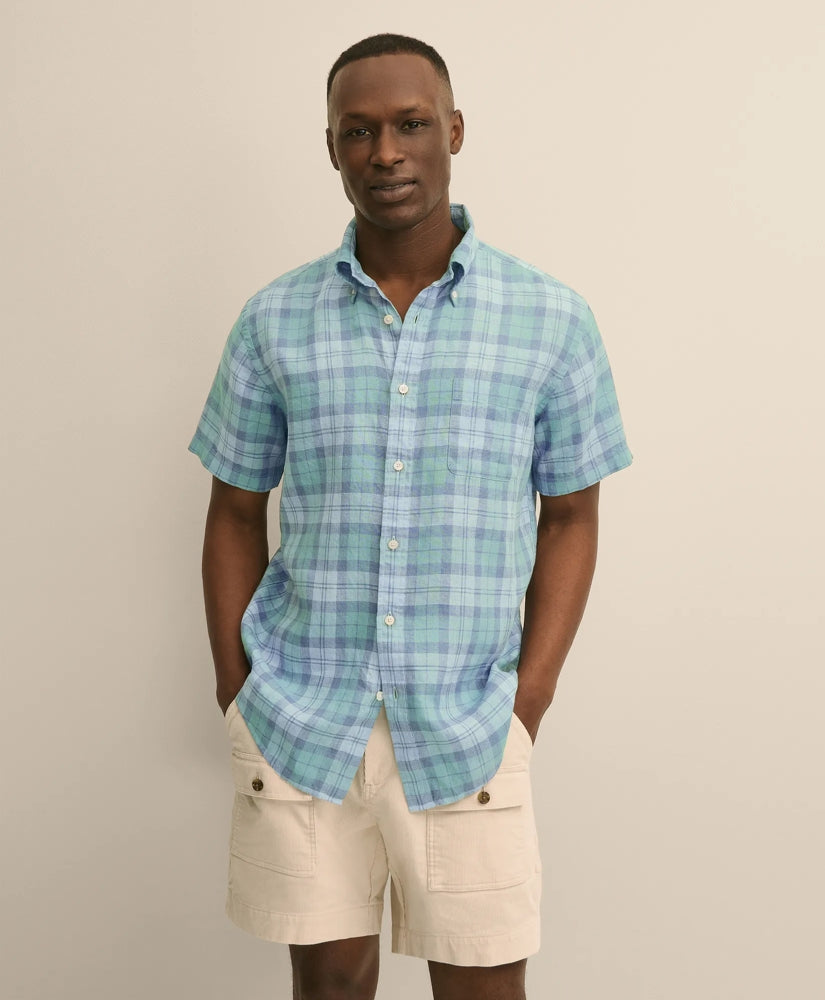 Shirts Irish Linen Sport Shirt - Brooks Brothers On sale
