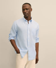 Men Irish Linen Sport Shirt