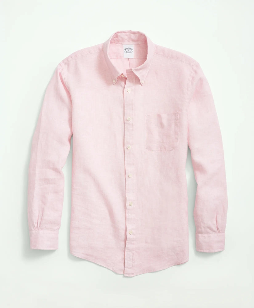 Men Irish Linen Sport Shirt