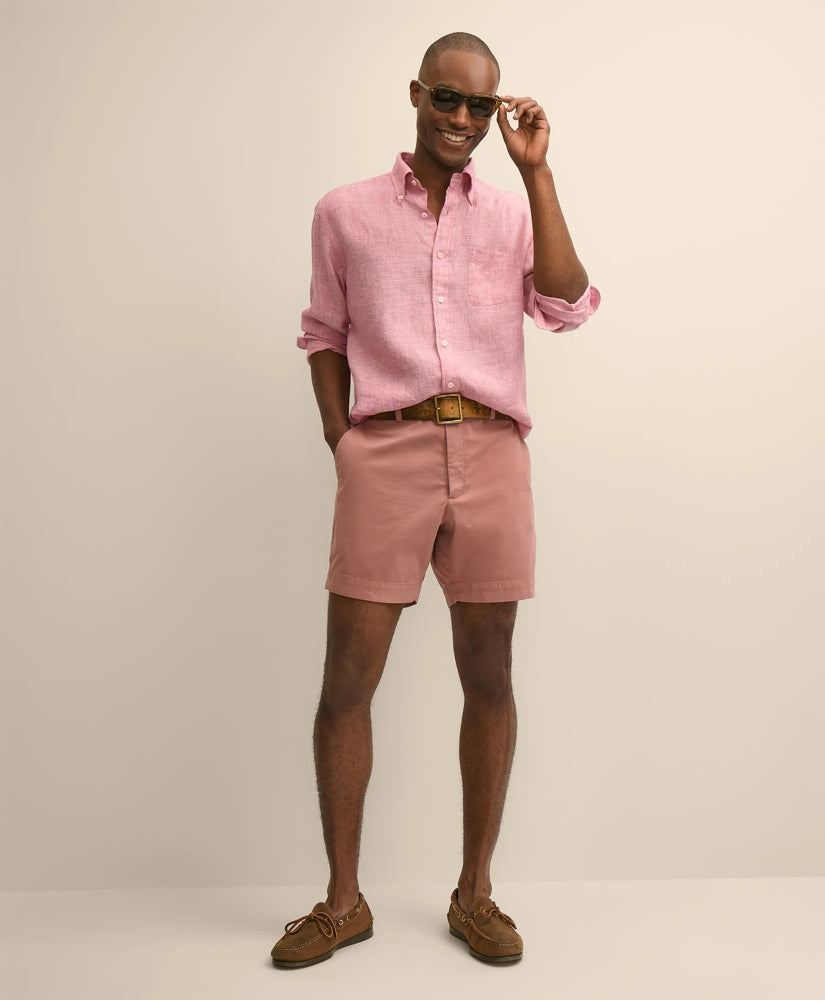 Men Irish Linen Sport Shirt