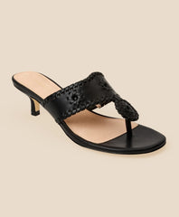 Women Jack Rogers Kitten-Heel Sandals - Brooks Brothers Online