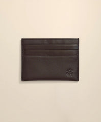 Men Lambskin Card Case - Brooks Brothers Outlet