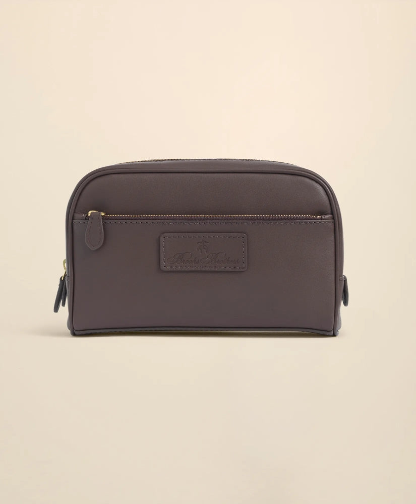 Men Leather Dopp Kit - Brooks Brothers Discount
