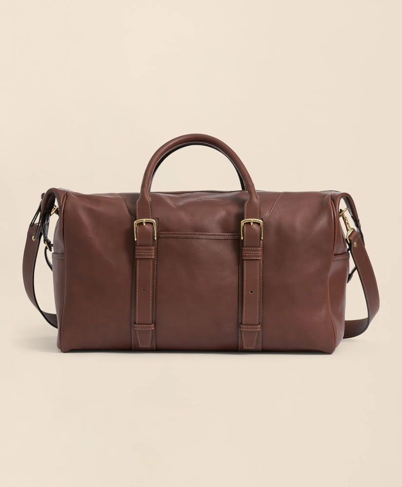 Men Leather Duffel Bag - Brooks Brothers On sale