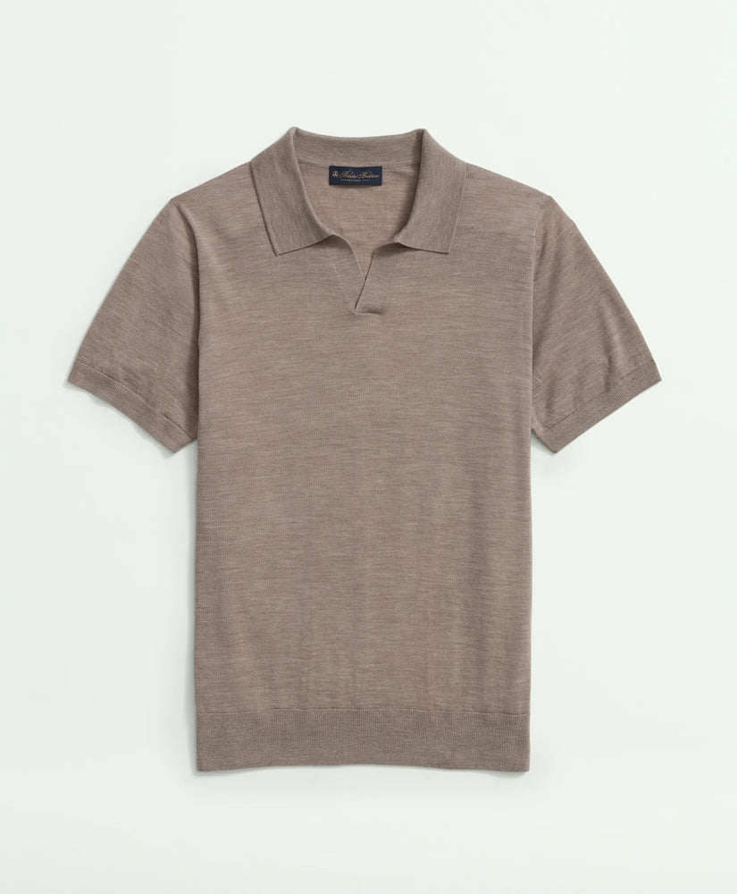 Men Lightweight Luxe All-Season Sweater, Johnny Collar - Brooks Brothers Near me