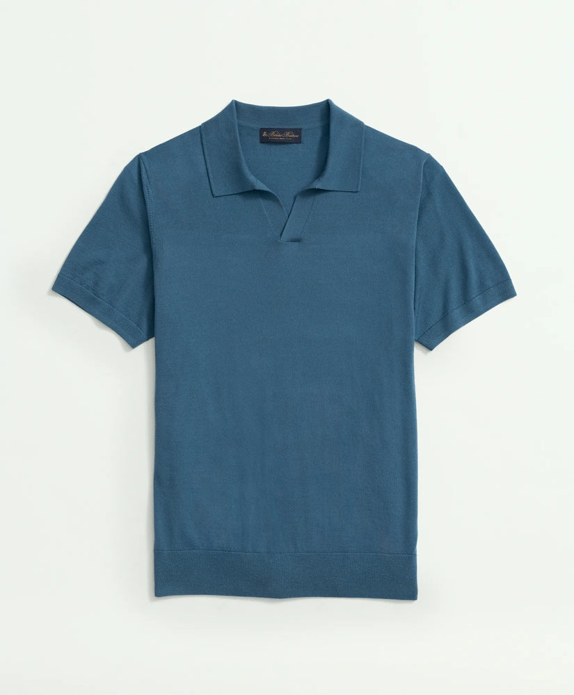 Men Lightweight Luxe All-Season Sweater, Johnny Collar - Brooks Brothers Near me
