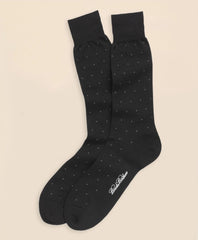 Men Merino Wool Big Dot Crew Socks - Brooks Brothers Discount