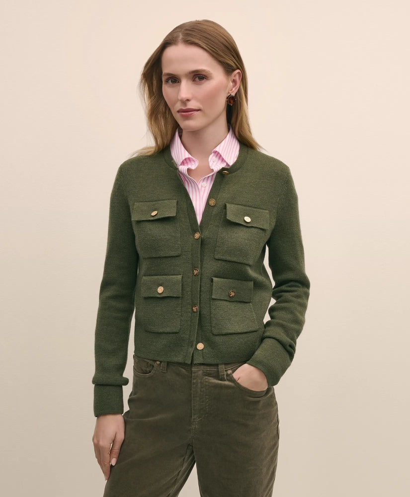 Sale Merino Wool Sweater Jacket - Brooks Brothers On sale