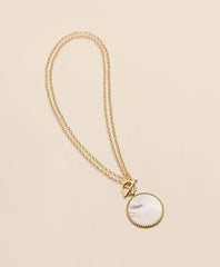 Women Mother-Of-Pearl Pendant Necklace - Brooks Brothers Gift