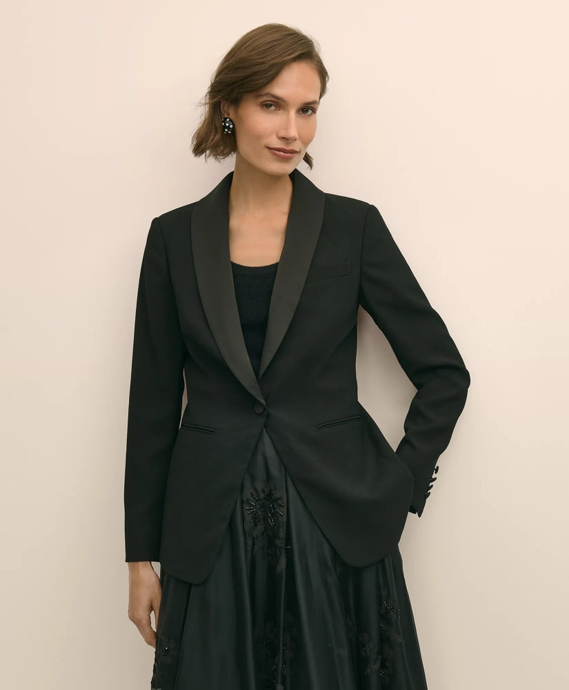 Sale Crepe Shawl-Collar Dinner Jacket - Brooks Brothers Discount