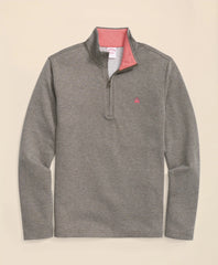 Sale Cotton Blend Pique Quarter-Zip - Brooks Brothers sale