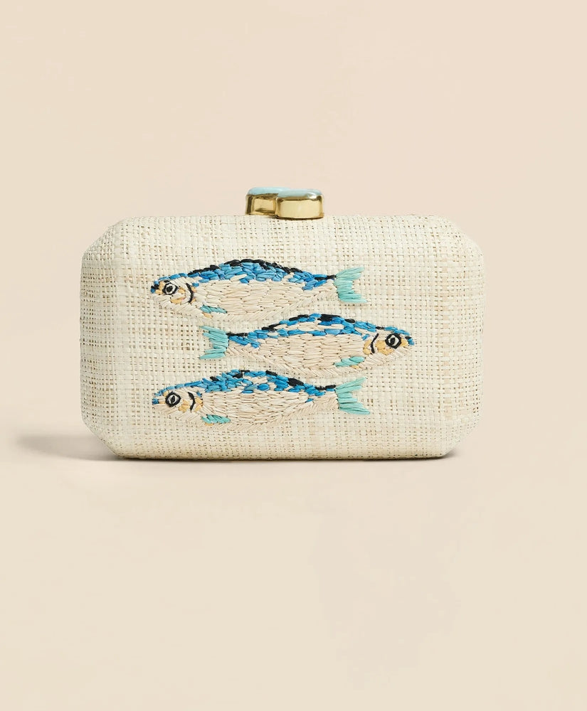 Women Pamela Munson Sardines Clutch - Brooks Brothers sale