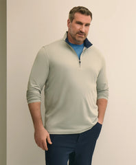 Men Performance Series Big & Tall Quarter-Zip - Brooks Brothers For sale