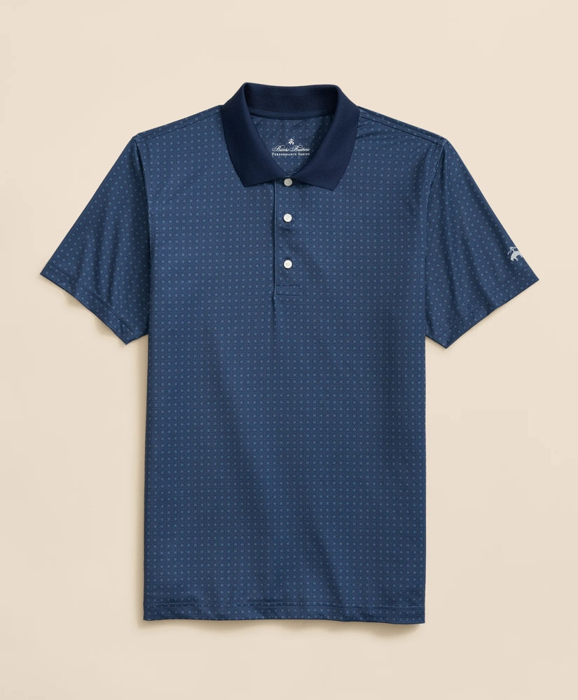 Men Performance Series Foulard Print Polo Shirt - Brooks Brothers For sale