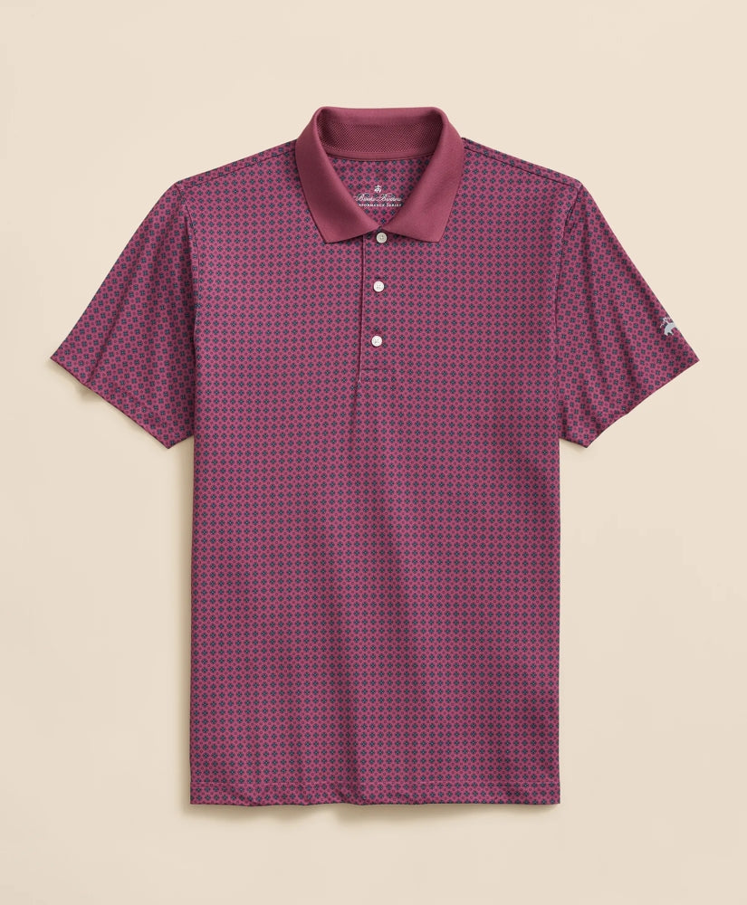 Men Performance Series Foulard Print Polo Shirt - Brooks Brothers For sale