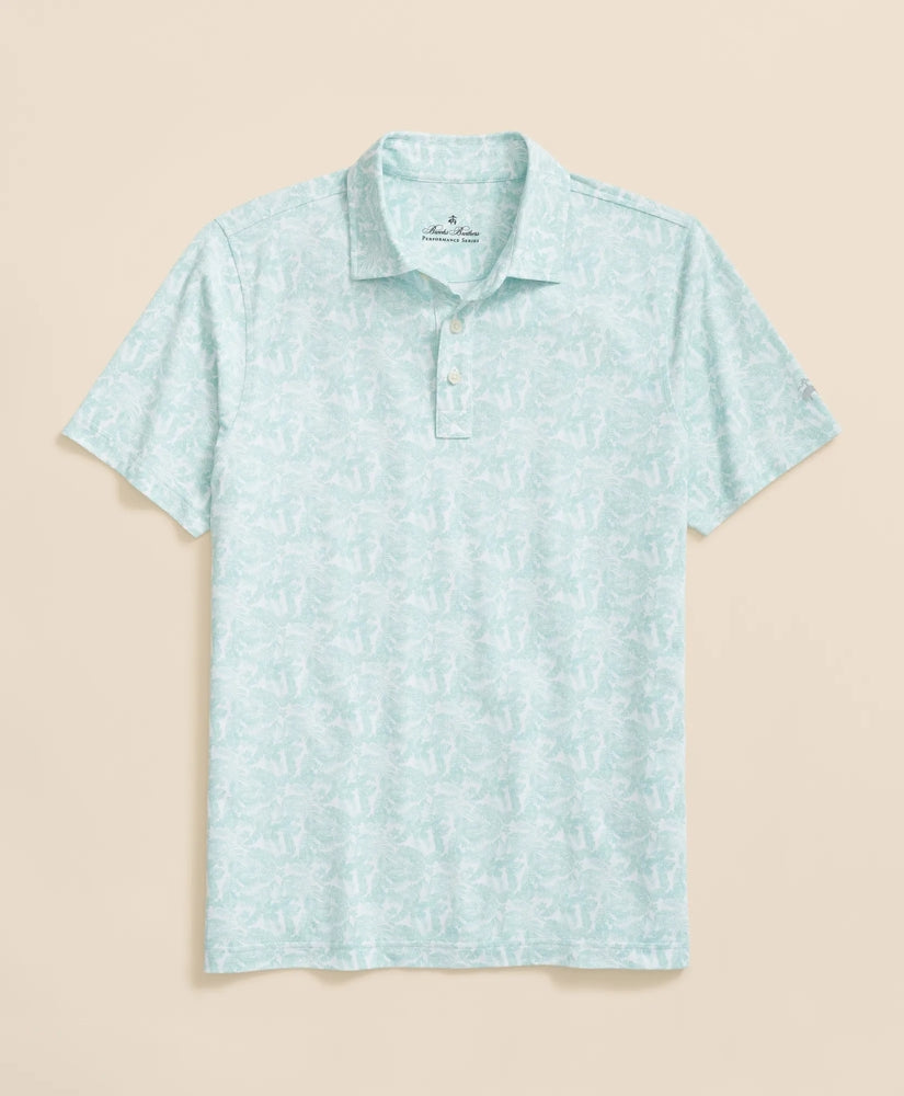 Sale Performance Series Hawaiian Print Polo Shirt - Brooks Brothers US