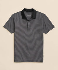 Men Performance Series Micro Stripe Jersey Polo Shirt - Brooks Brothers Discount