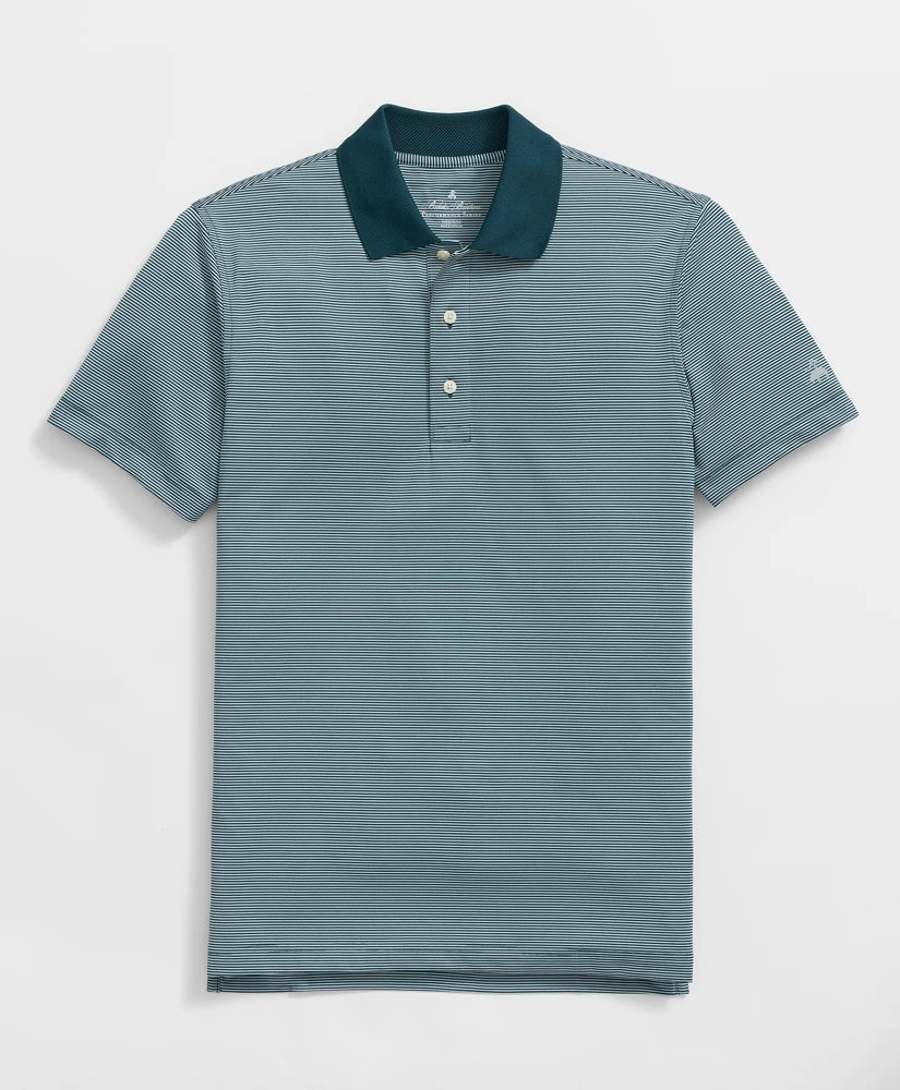 Sale Performance Series Micro Stripe Jersey Polo Shirt - Brooks Brothers Gift