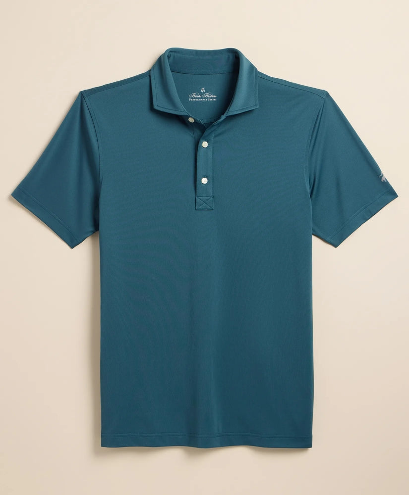 Men Performance Series Spread Collar Polo Shirt - Brooks Brothers On sale
