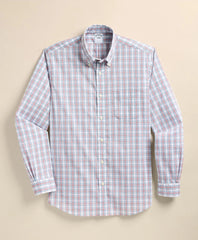 Shirts Performance Series Stretch Polo Button-Down Collar, Tartan Sport Shirt - Brooks Brothers sale