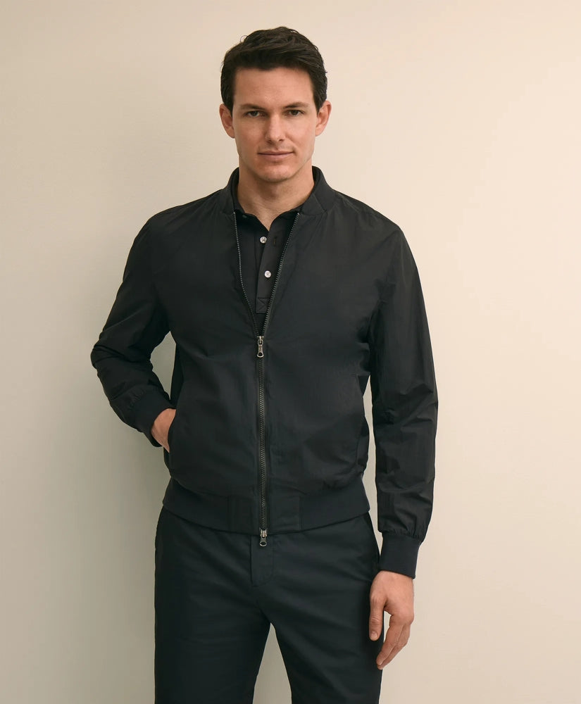 Men Performance Series Water-Resistant Baseball Jacket - Brooks Brothers For sale