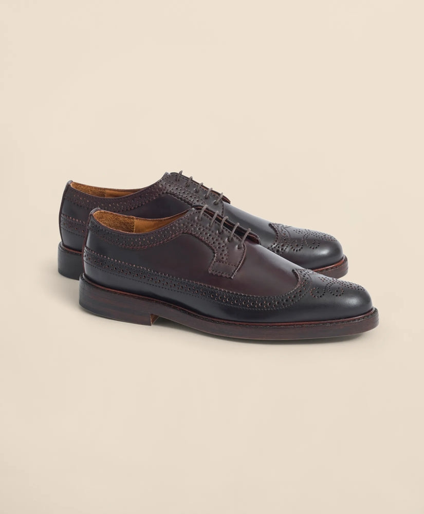 Men Rancourt Cordovan Longwing - Brooks Brothers Outlet