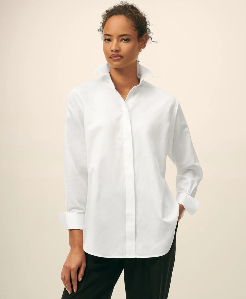 Shirts Relaxed Shirt in Supima - Brooks Brothers US