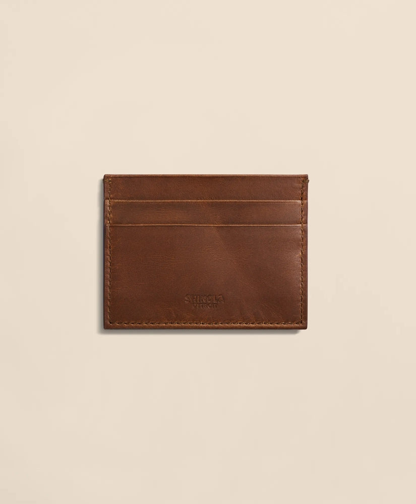 Men Shinola Leather Card Case - Brooks Brothers sale