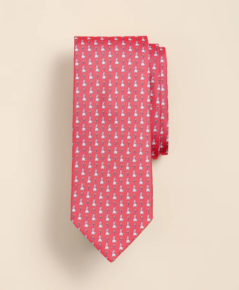 Men Silk Bunny Tie - Brooks Brothers On sale