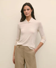 Sale Silk Cashmere Twist Neck Sweater - Brooks Brothers Discount