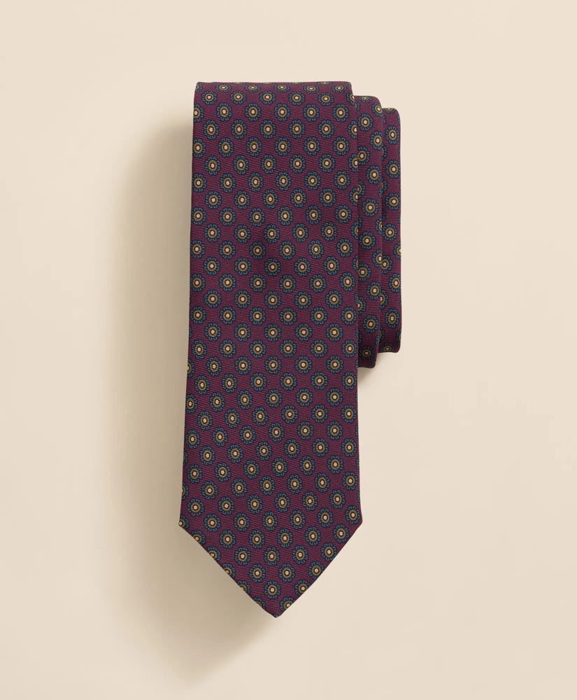 Men Silk Flower Tie - Brooks Brothers For sale