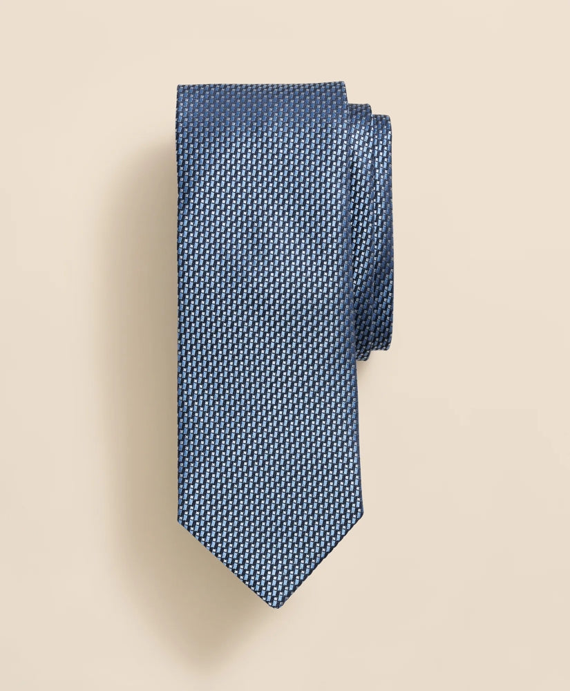 Men Silk Mini Geometric Tie - Brooks Brothers Gift