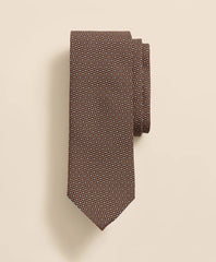 Men Silk Mini Geometric Tie - Brooks Brothers On sale