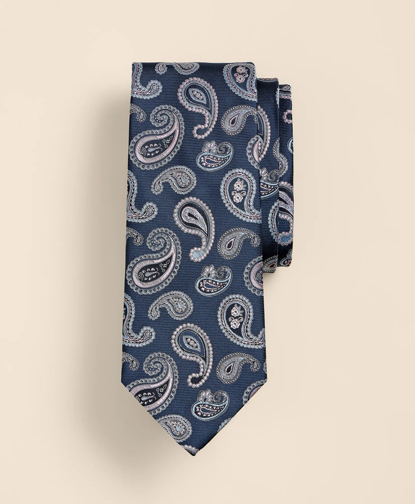 Men Silk Paisley Tie