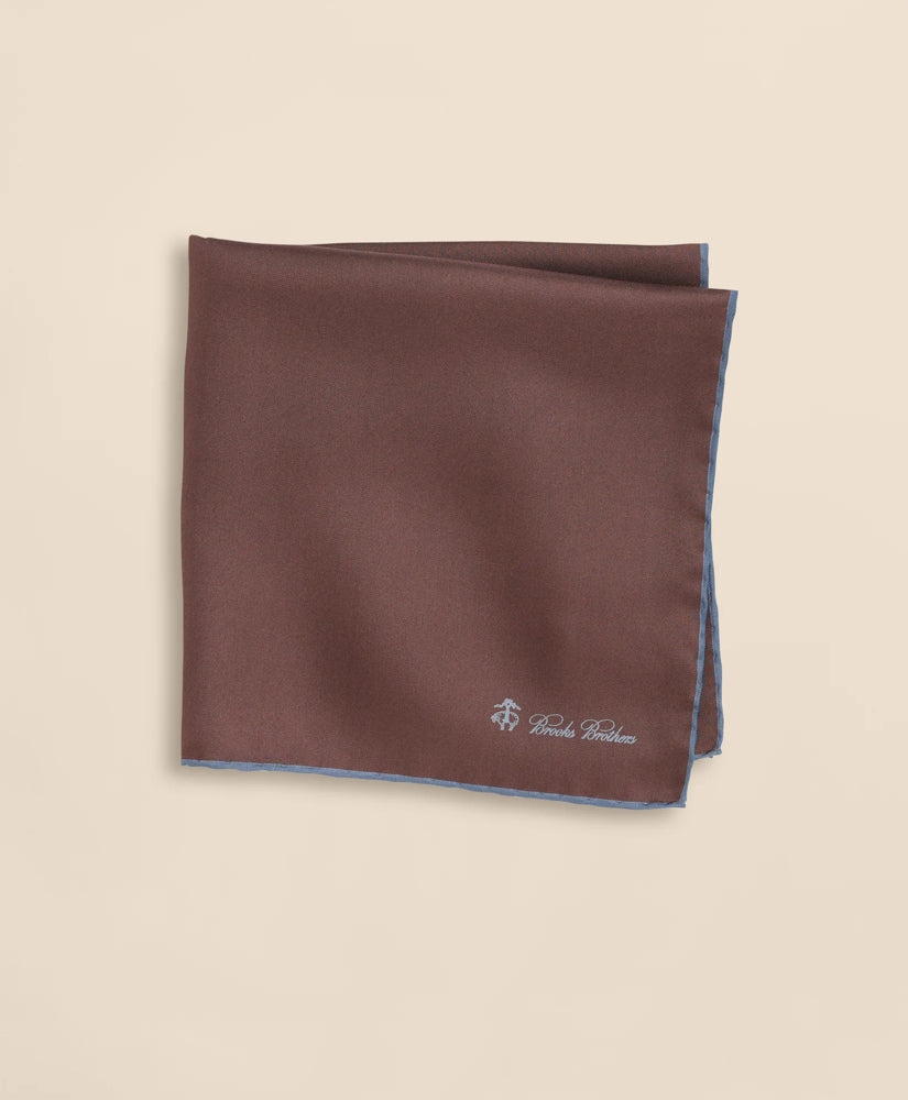 Men Silk Pocket Square - Brooks Brothers On sale