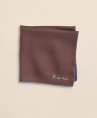 Men Silk Pocket Square - Brooks Brothers On sale