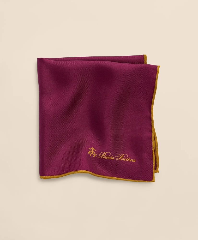 Men Silk Pocket Square - Brooks Brothers On sale