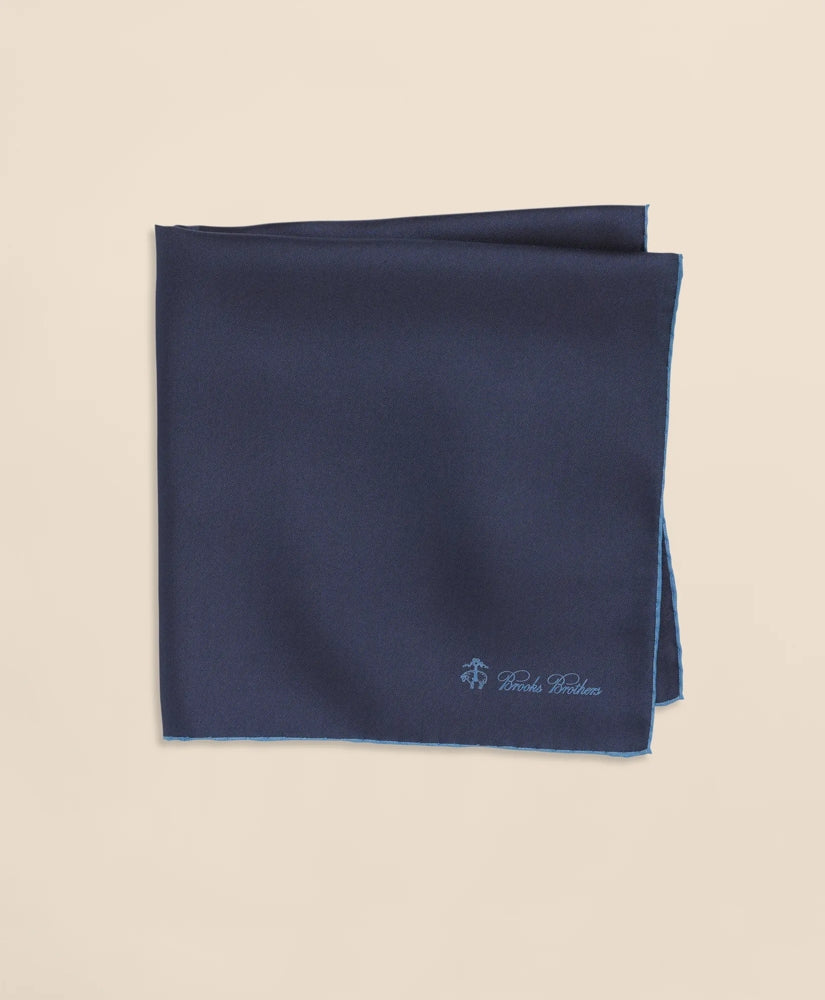 Men Silk Pocket Square - Brooks Brothers On sale