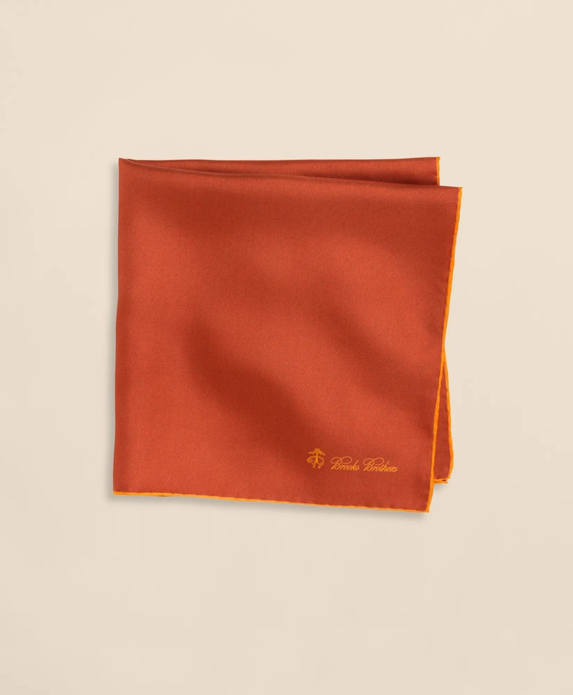 Men Silk Pocket Square - Brooks Brothers On sale