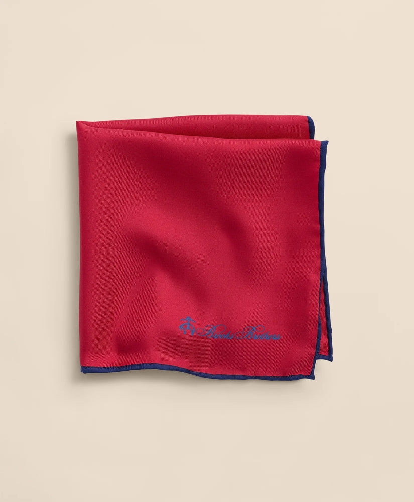 Men Silk Pocket Square - Brooks Brothers On sale
