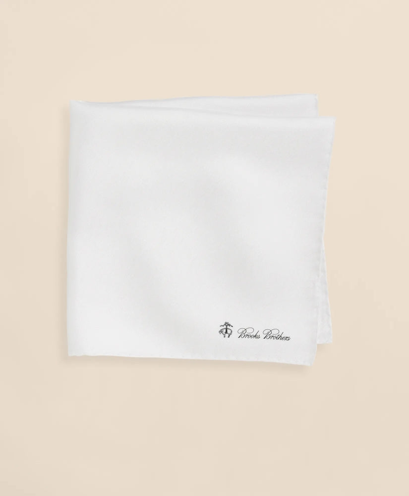 Men Silk Pocket Square - Brooks Brothers On sale