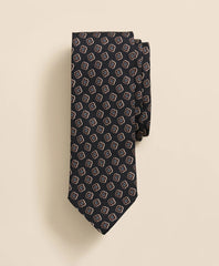Men Silk Tossed Square Tie - Brooks Brothers Online