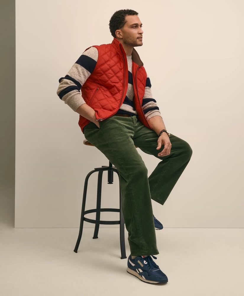 Sale Slim Fit Cotton Wide-Wale Corduroy Pants - Brooks Brothers