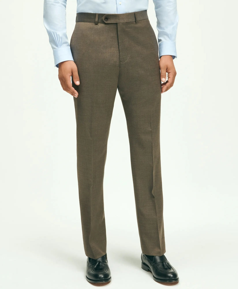Men Slim Fit Wool 1818 Dress Pants - Brooks Brothers For sale