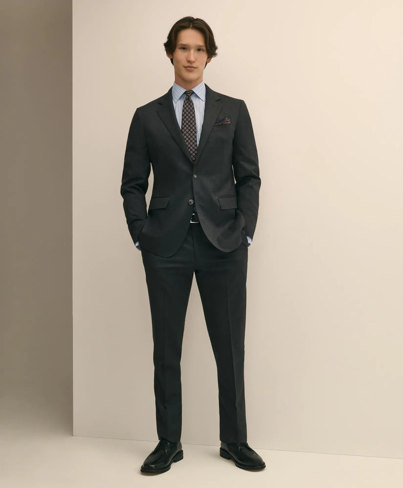 Tailored Slim Fit Wool 1818 Suit - Brooks Brothers US