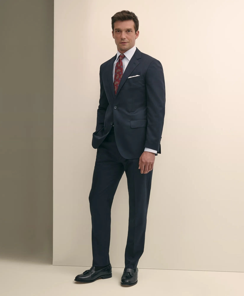 Tailored Slim Fit Wool 1818 Suit - Brooks Brothers US