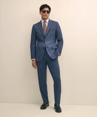 Sale Slim Fit Wool Checked 1818 Suit